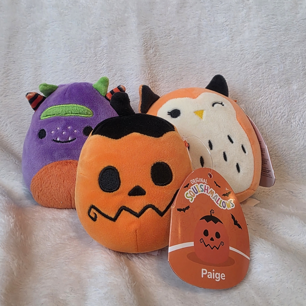 Squishmallows Halloween Plush Trio